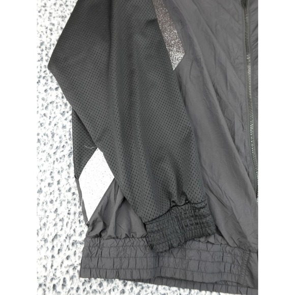Jordan NBA All-Star Game Track Jacket Mens XXL Tall Black Mesh Sleeve Broken Zip - Picture 5 of 15